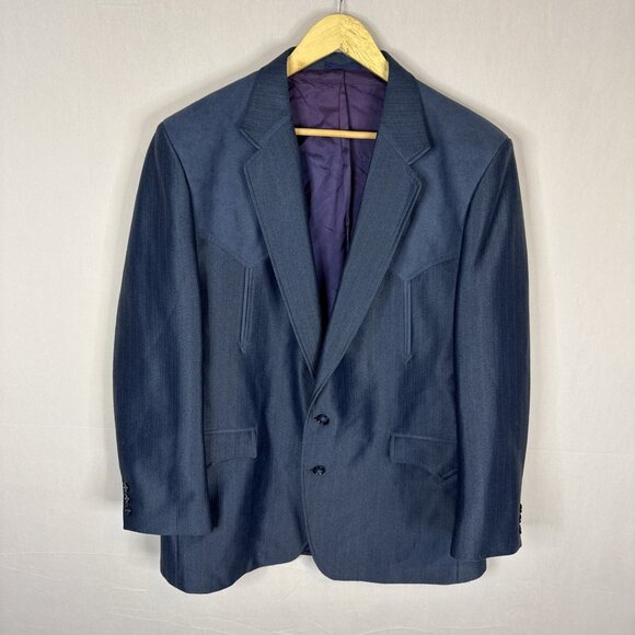 Men's Classic Navy Blazer - Picture 1 of 8